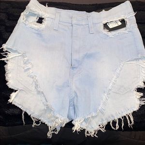 Jean shorts